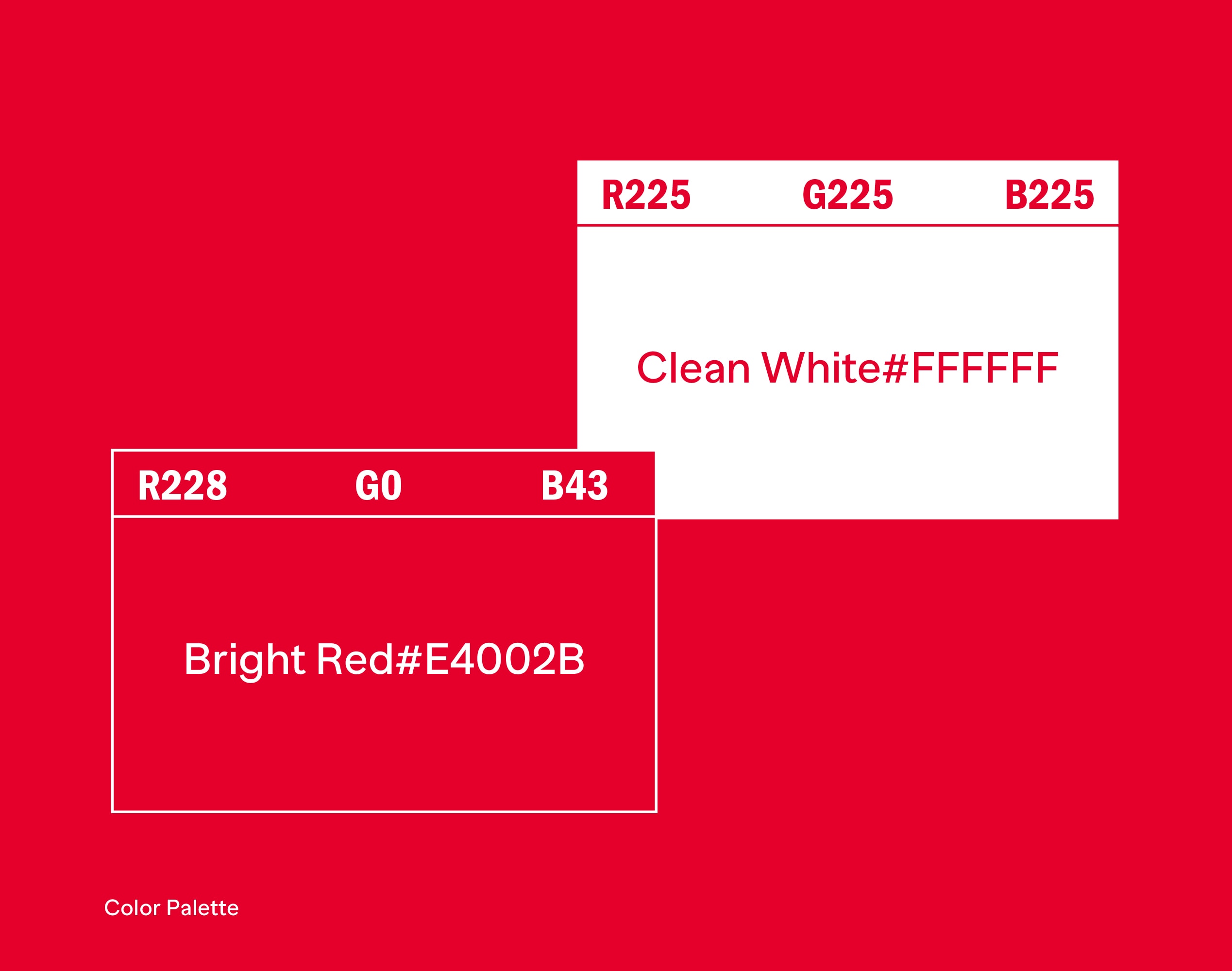 Diesel colour palette by Frank Studio